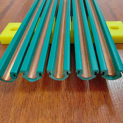 Linha do fio de Crane Conductor Bar Sliding Conductor da fase monofásica